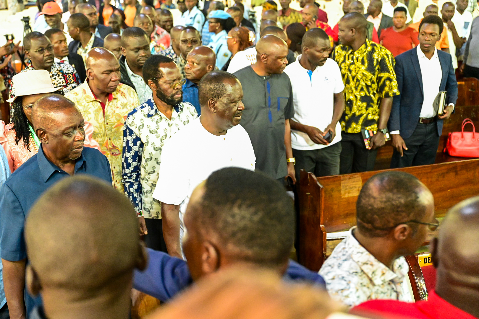 Hon Raila and Dr. Oburu 