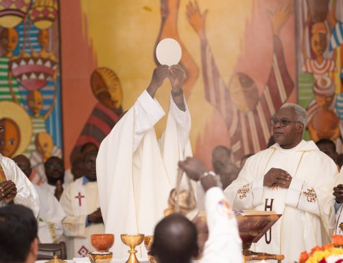 Fr Norbert Litoing, SJ., Professes Final Vows at Hekima University College