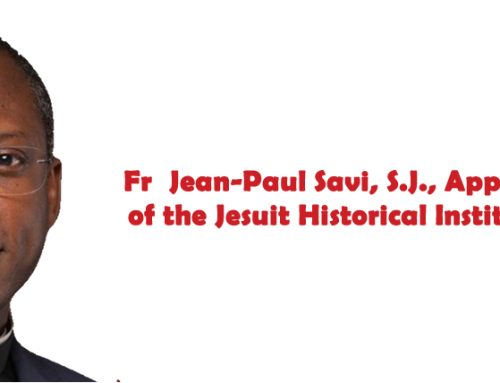 Fr Jean-Paul Savi, S.J., Appointed New Director of the Jesuit Historical Institute in Africa (JHIA)